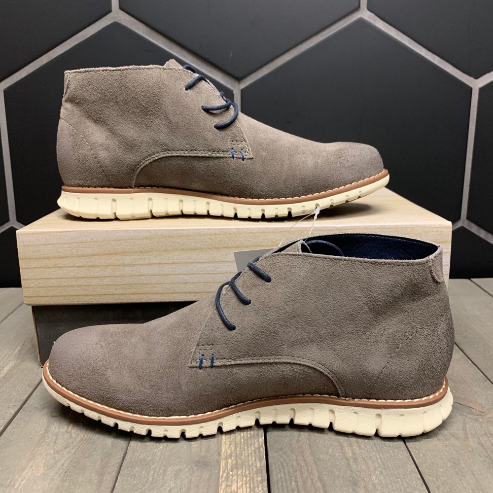 Bearpaw Gabe Chukka Boot Heather Grey - Picture 2 of 5